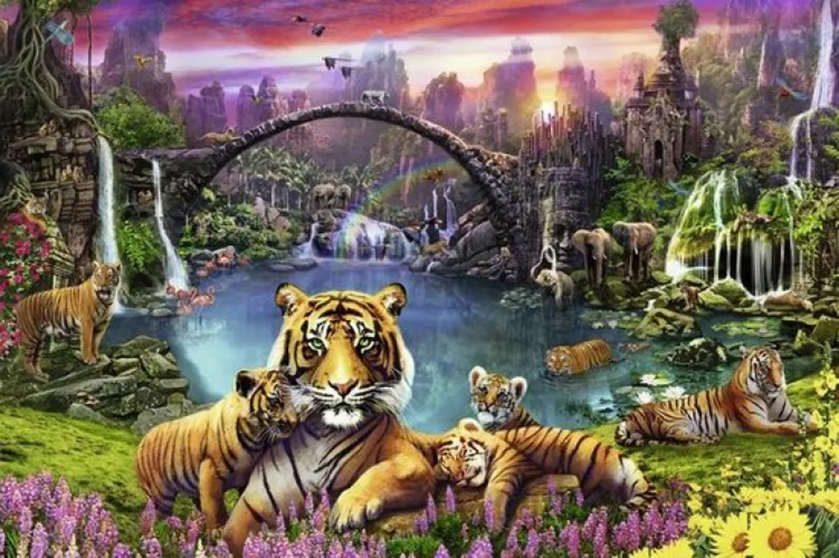 Ravensburger Tiger Paradise Legpuzzel 3000 Stuks - 16719