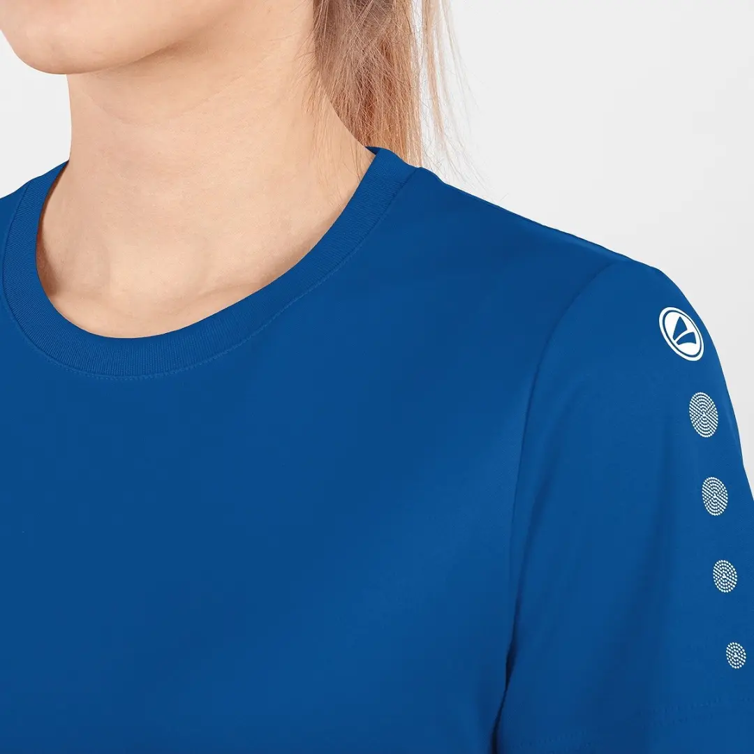 JAKO Team Shirt Dames L - Blauw/Wit