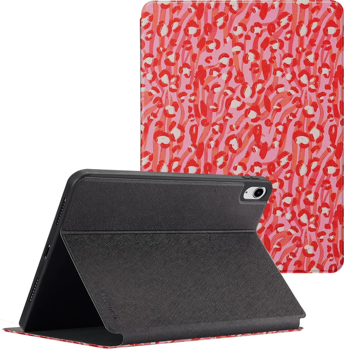 Selencia Tablethoes SH00077577 - Apple iPad 10.2" Marble Plum