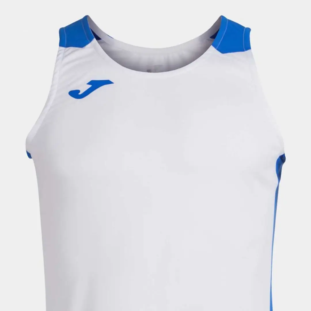 Joma Record II Mouwloos T-shirt Wit - 12-14 jaar