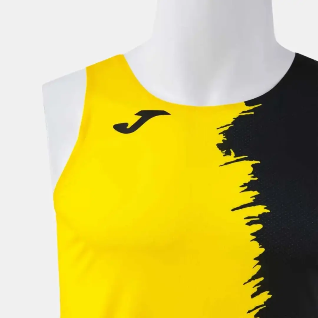 Joma Picasho Mouwloos T-shirt Geel M