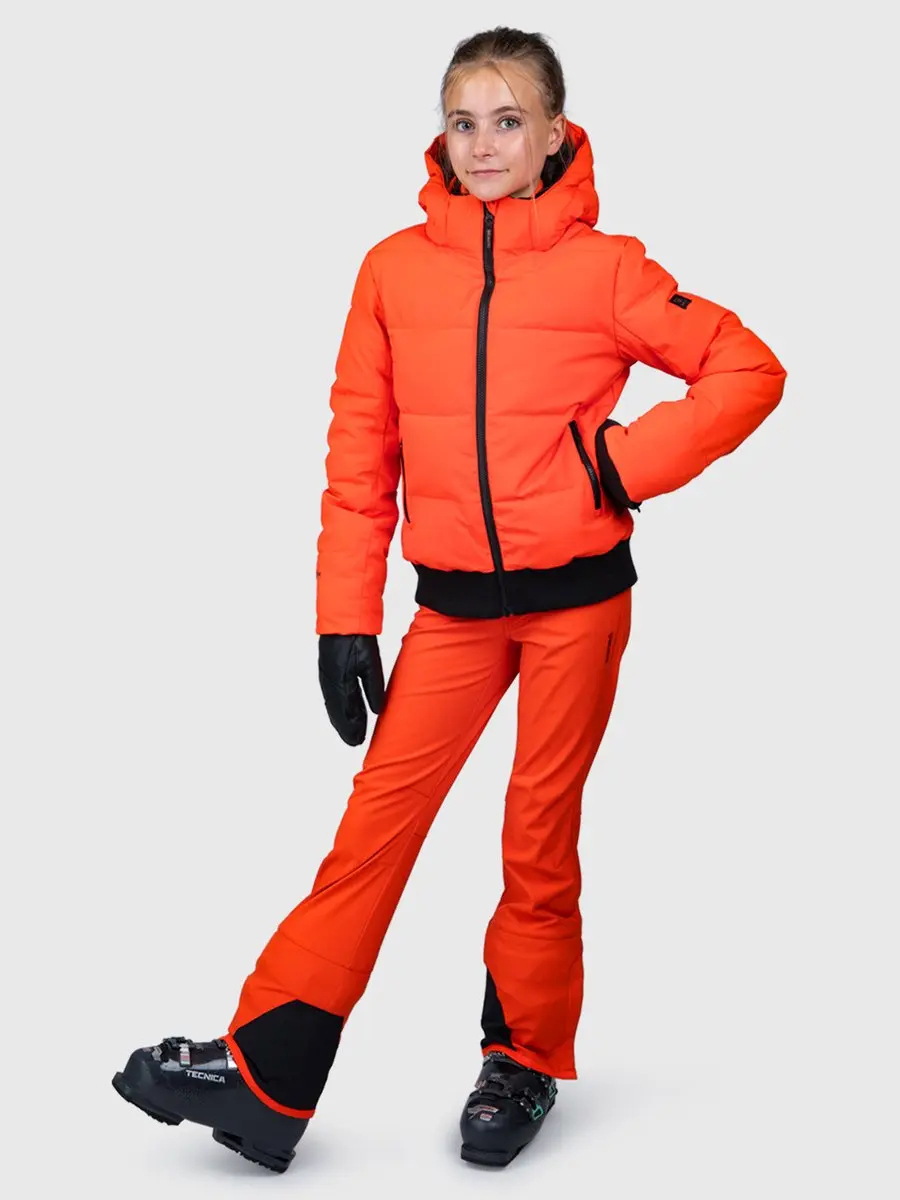 Brunotti Coldlaky Girls Softshell Pants 152 - Grenadine - afbeelding 4 van 6