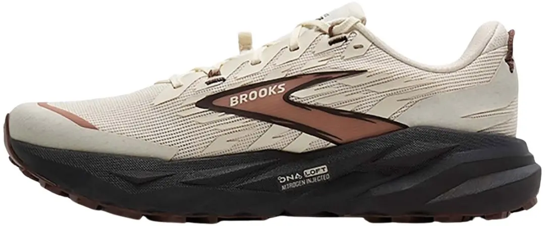 Brooks Range Trailrunningschoenen Heren 45.5 - Beige/Bruin/Zwart