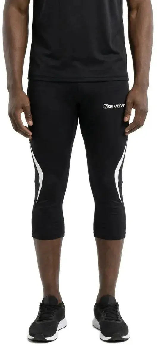 Givova Running Korte Leggings XL - Zwart