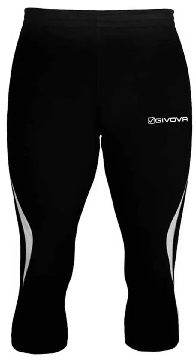 Givova Running Korte Leggings XL - Zwart