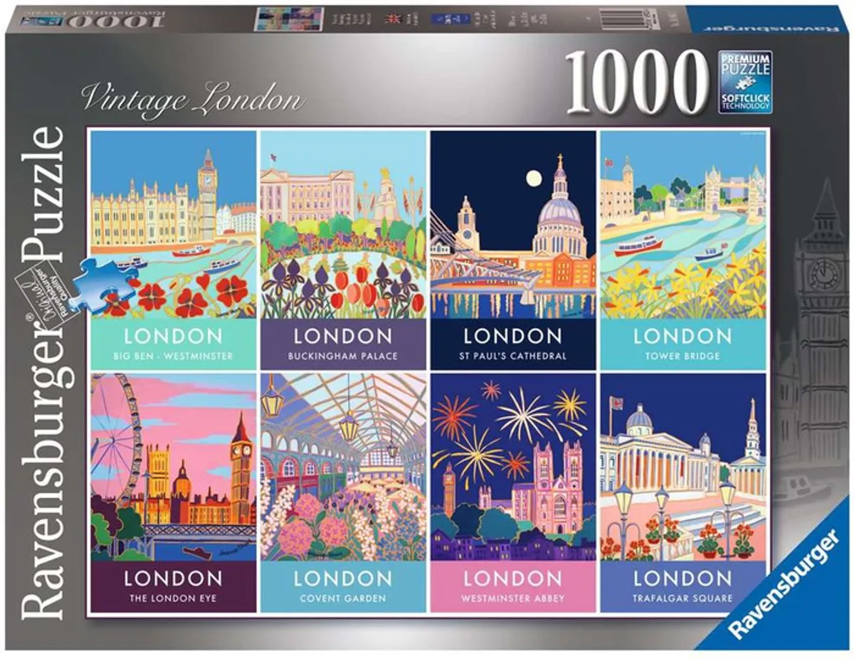 Ravensburger Vintage Londen Puzzel 1000 Stuks