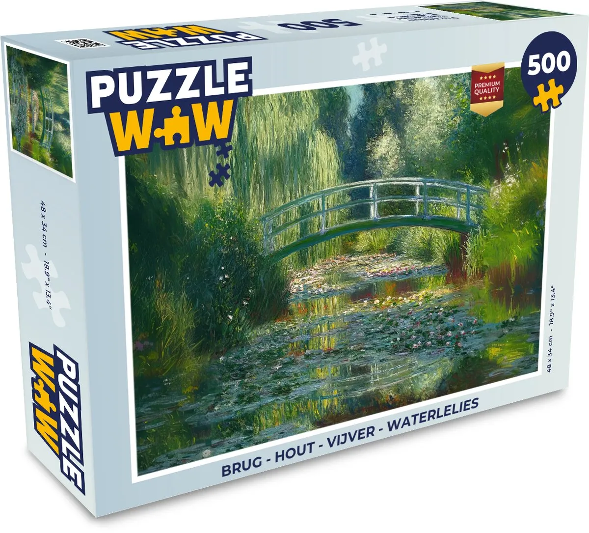 PuzzleWow Legpuzzel 500 Stuks