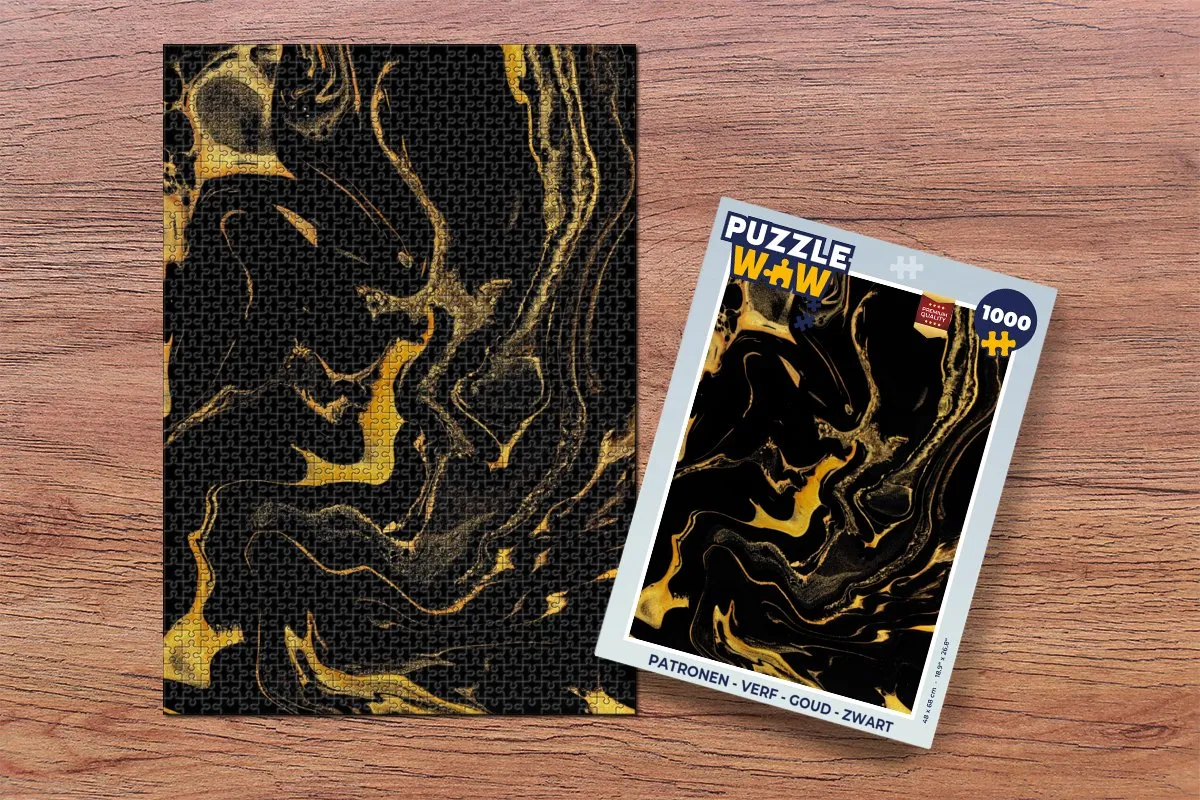 PuzzleWow Legpuzzel 1000 Stukjes - Multicolor