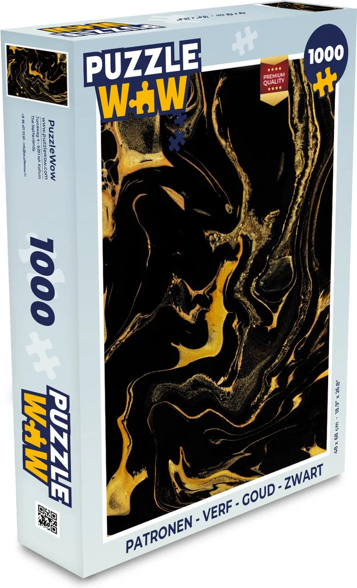 PuzzleWow Legpuzzel 1000 Stukjes