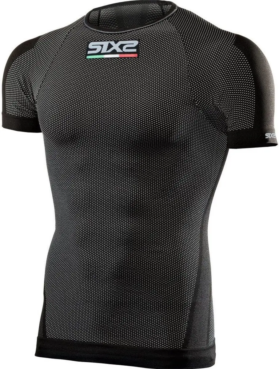 Sixs Ts1 Korte Mouwen Basislaag Zwart L-XL Man