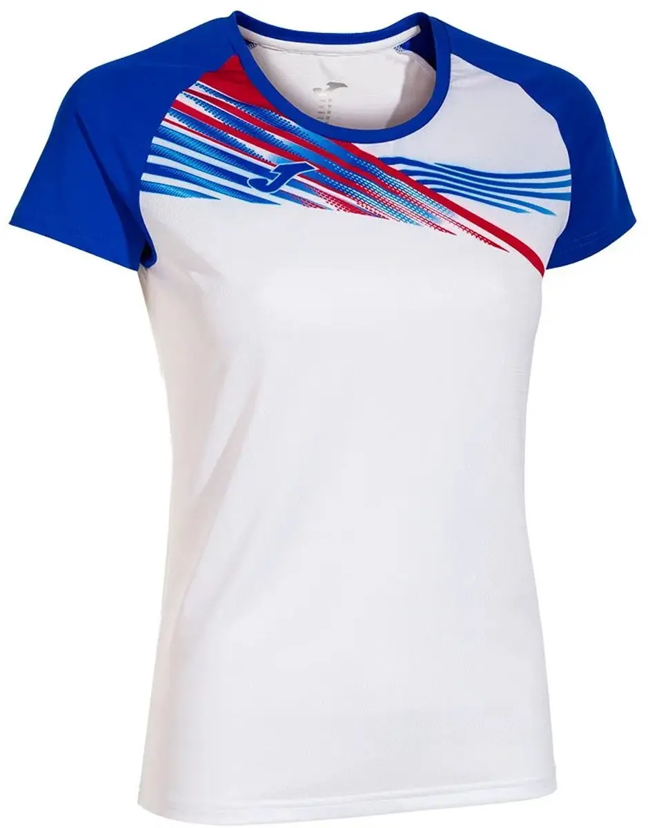 Joma Elite X T-shirt Met Korte Mouwen Wit XL Vrouw