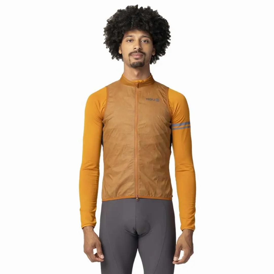 Agu Wind Essential Gilet Bruin L Man