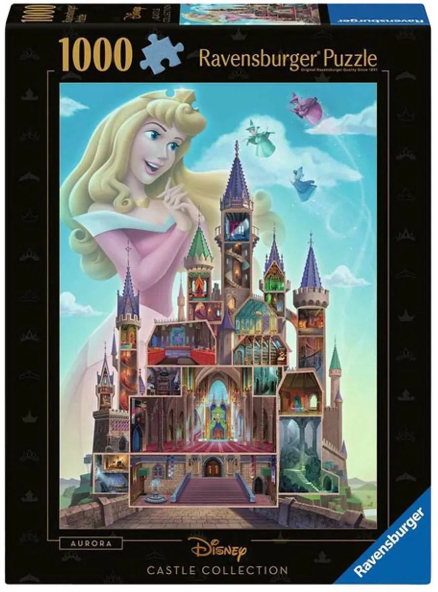 Ravensburger Disney Castles Aurora Puzzel 1000 Stuks