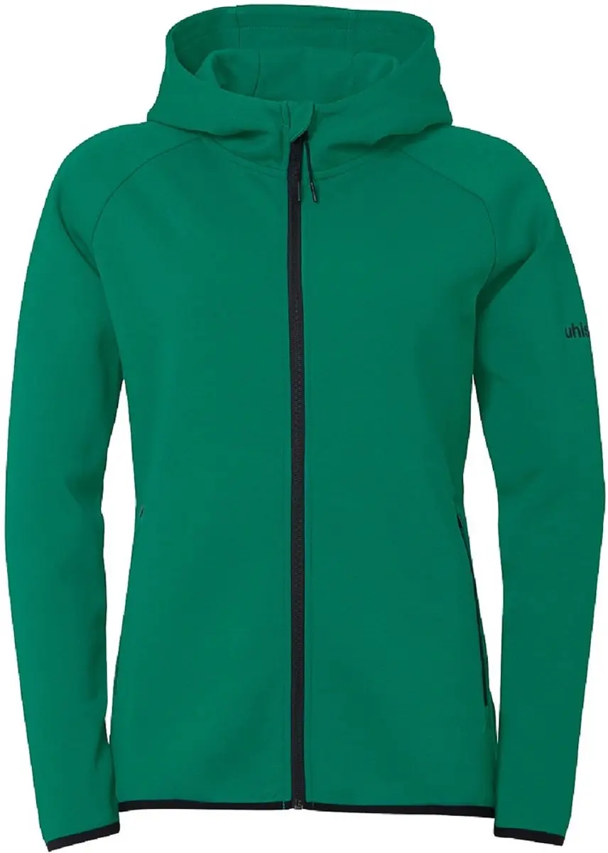 Uhlsport dames trainingsjack Id met capuchon 1005402
