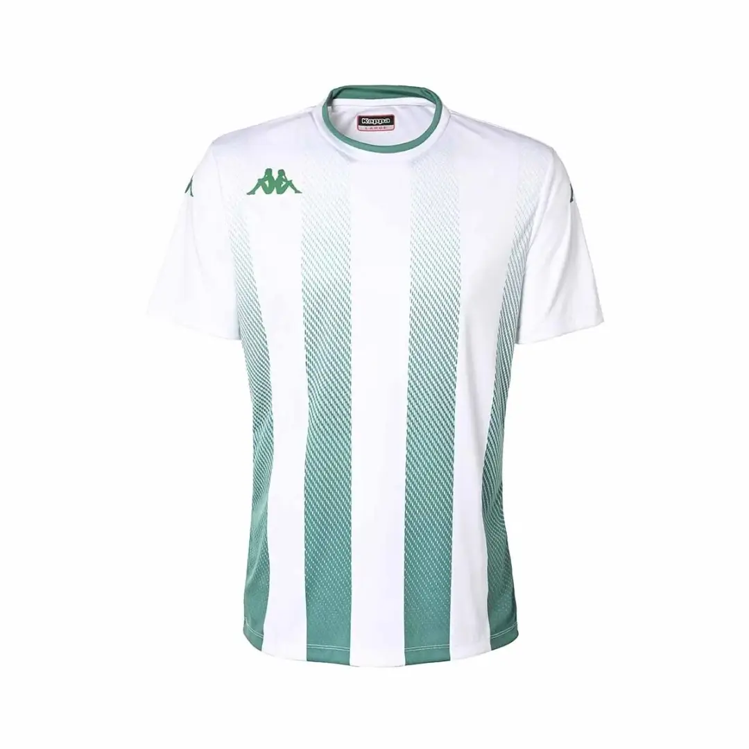 Kappa Bugo T-shirt Met Korte Mouwen Groen,Wit S Man