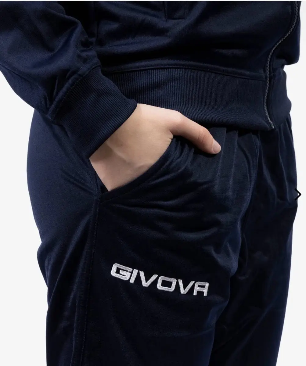 Givova Tuta Revolution Blauw-witset - XXL