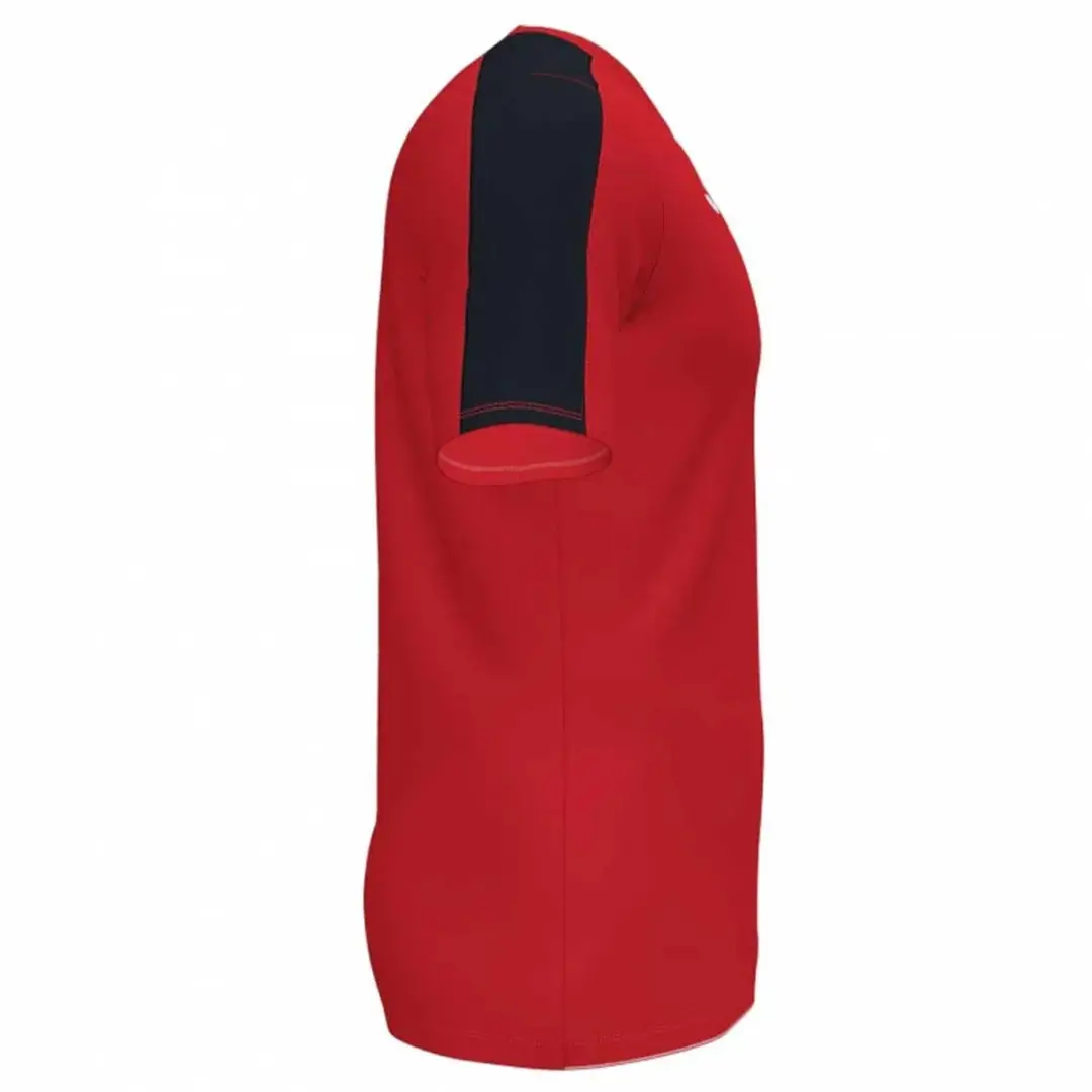 Joma Academy T-shirt Met Korte Mouwen Rood 4-6 Years Kinderen