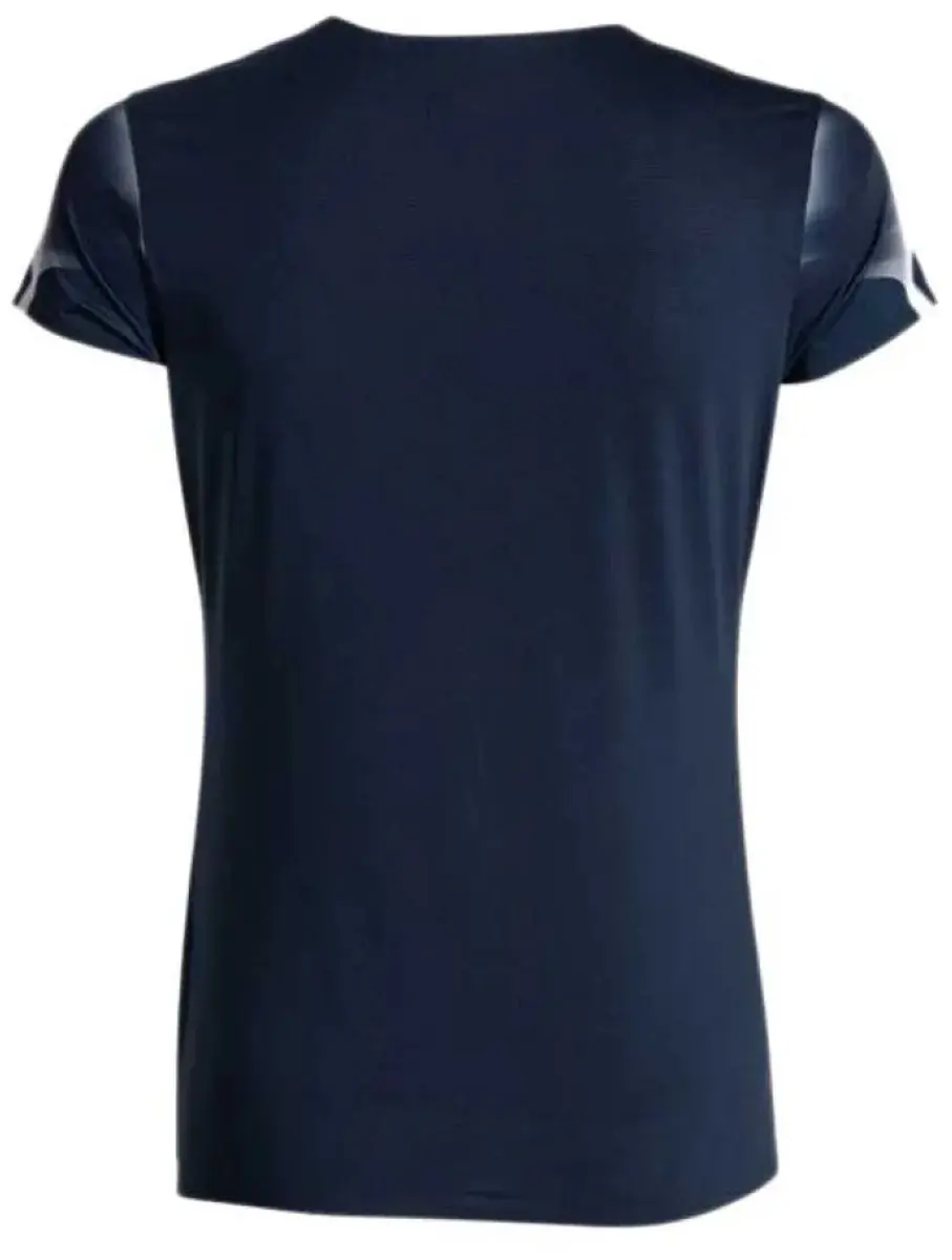 Joma Elite Xi T-shirt Met Korte Mouwen Blauw M Vrouw