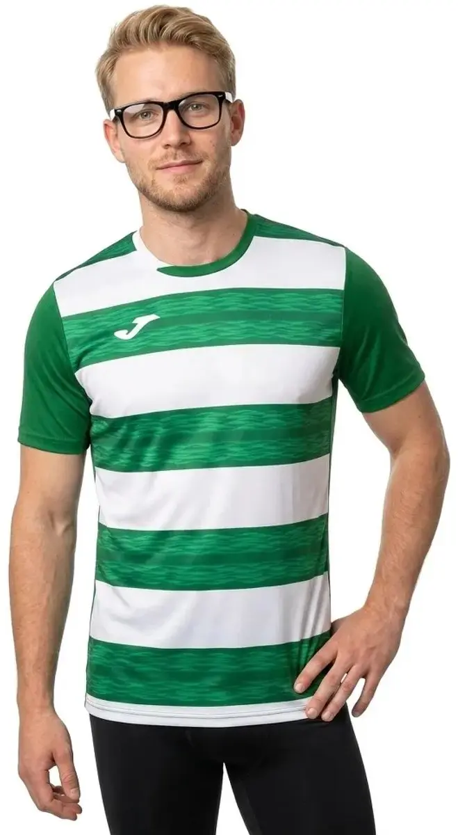 Joma Europa Vi T-shirt - L - Groen/Wit