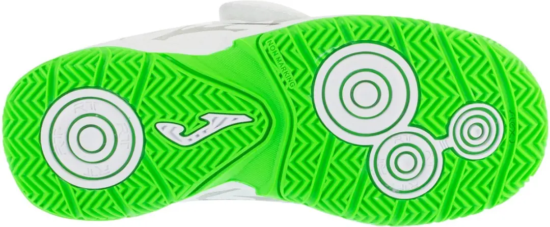Joma Super Copa Jr 25 SCJW INV Indoorschoenen - Wit - 35 - afbeelding 4 van 5