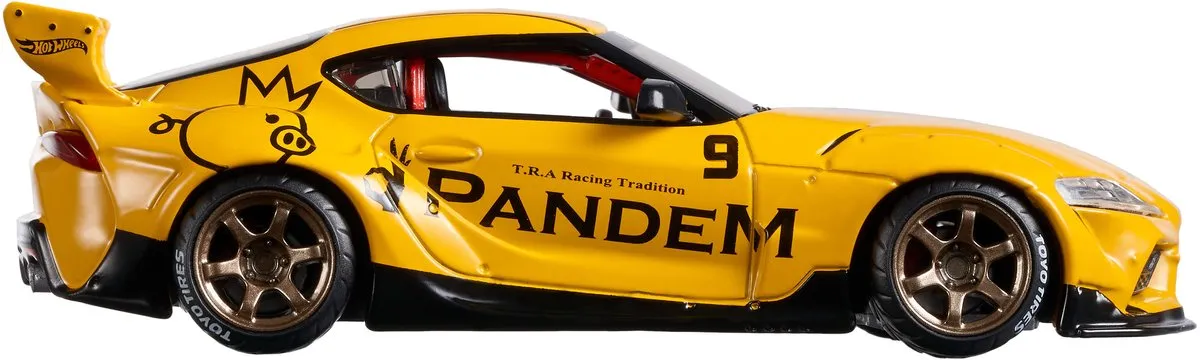Hot Wheels JCN77 Racewagen - Geel