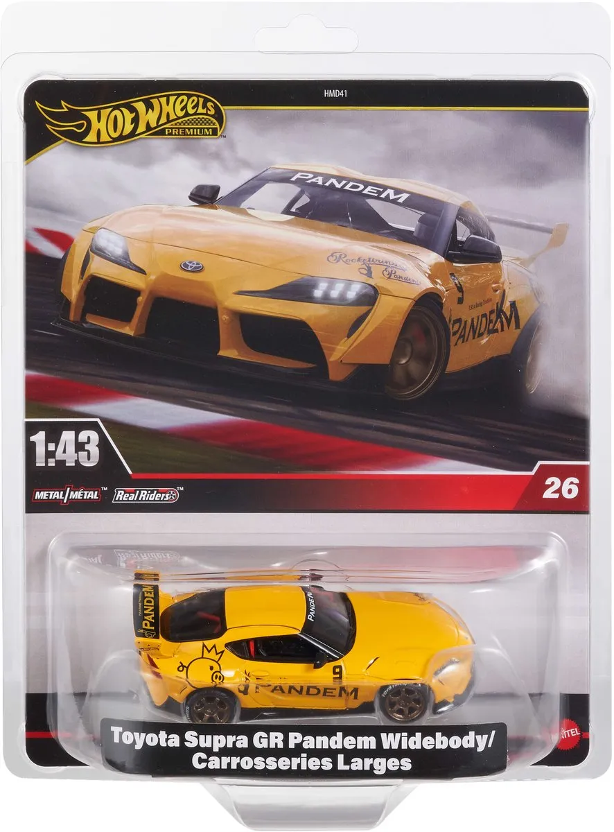Hot Wheels JCN77 Racewagen - Geel