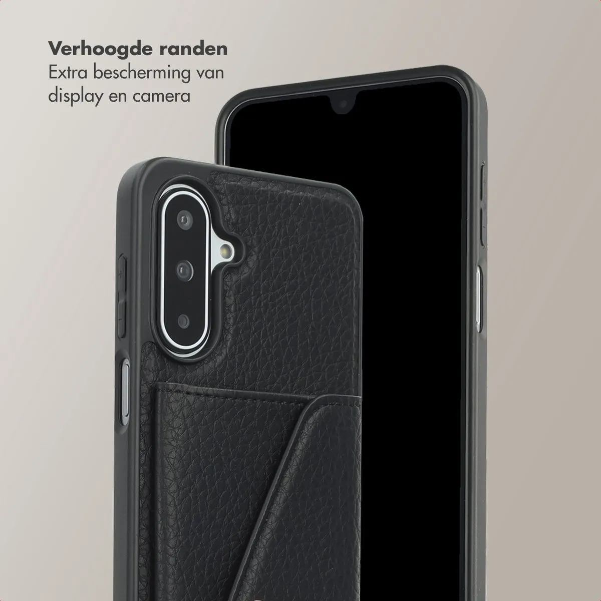 Selencia Hoesje Samsung Galaxy A17 - Zwart