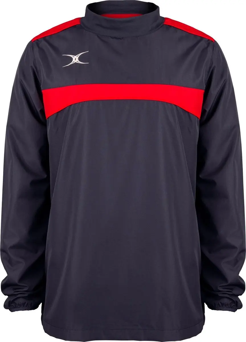 Gilbert Training Top Photon Warm Up Donker Blauw / Rood