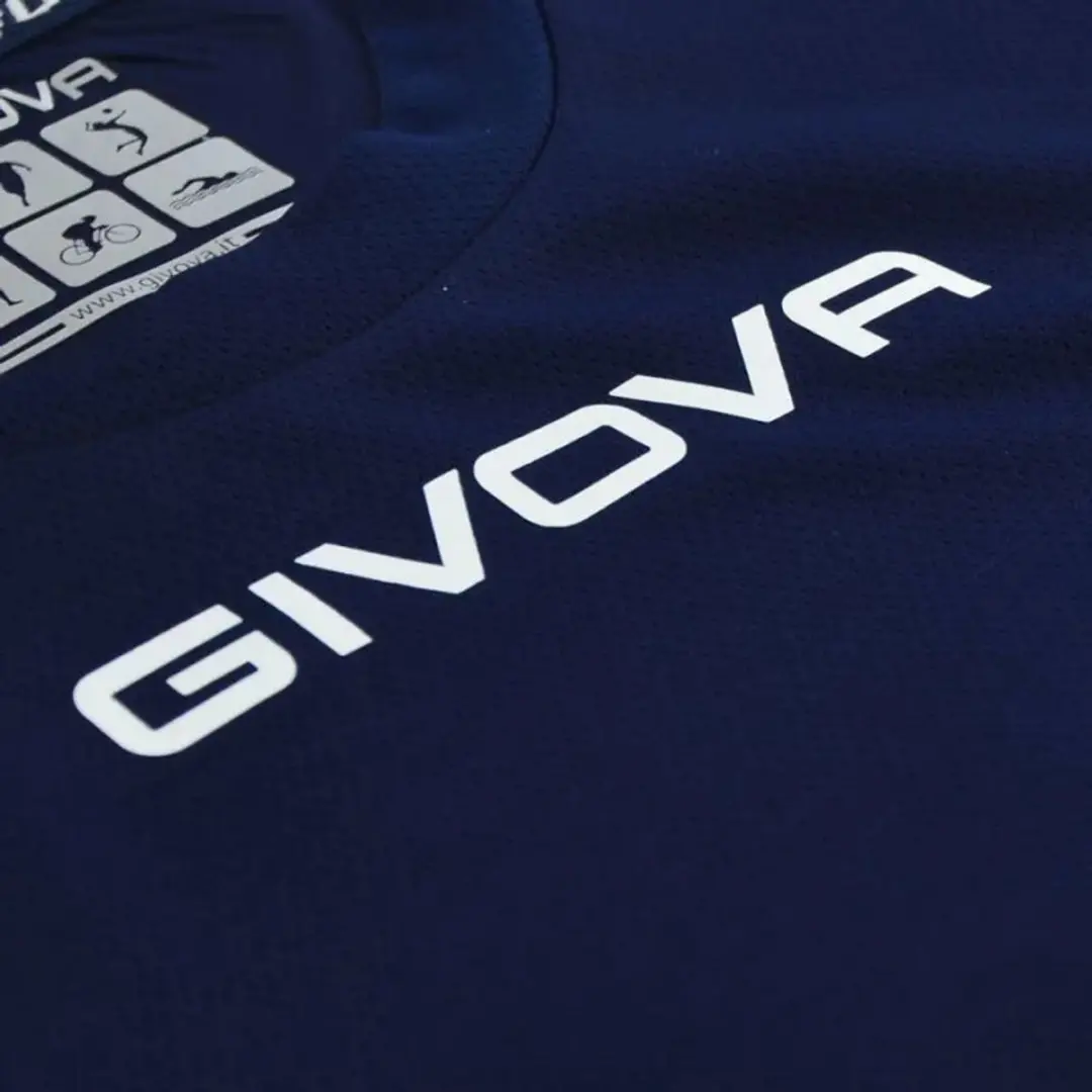 Givova One Microforata Sportshirt - S - Blauw