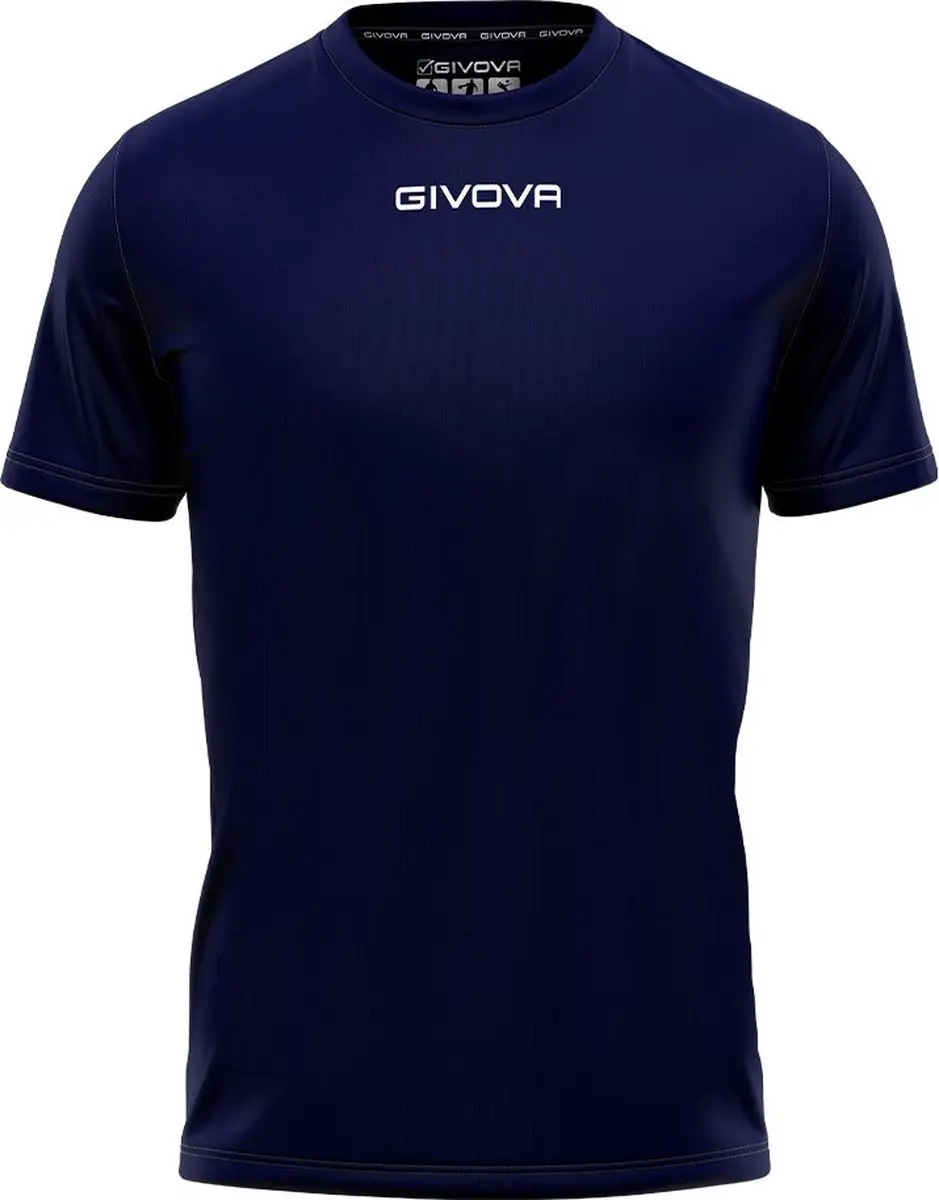 Givova One Microforata Sportshirt - S - Blauw
