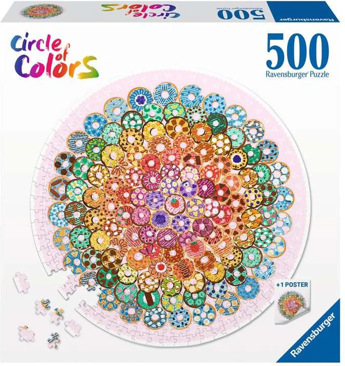 Ravensburger Donuts Legpuzzel 500 Stuks