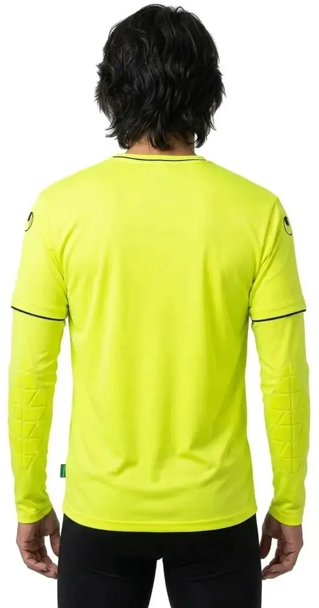 Uhlsport Save Goalkeeper Shirt Fluo Geel-Zwart - 3XL - afbeelding 5 van 6