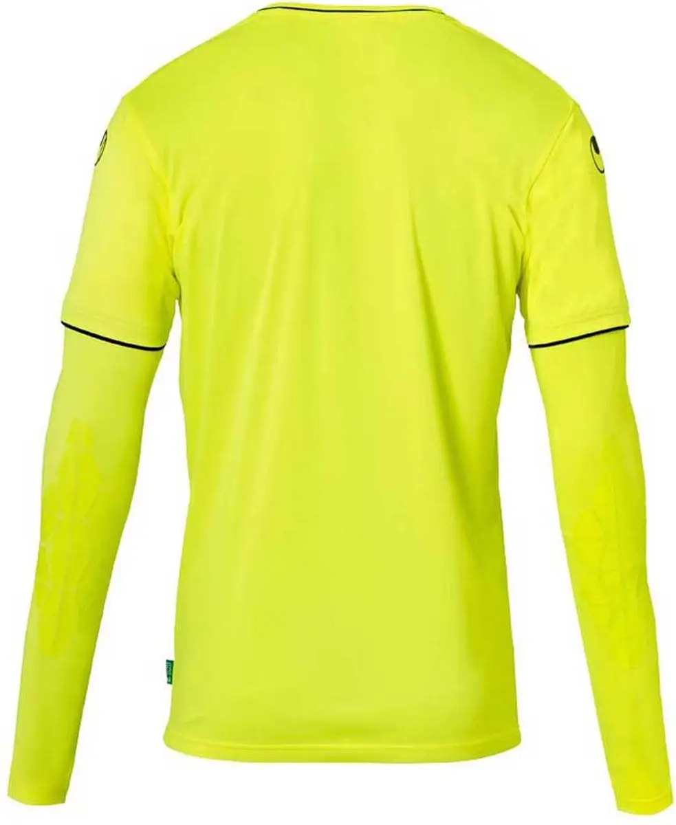 Uhlsport Save Goalkeeper Shirt Fluo Geel-Zwart - 3XL - afbeelding 3 van 6