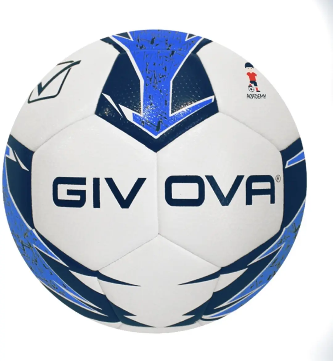 Voetbal Givova Academy Freccia, maat 3, kleur Wit/ Blauw