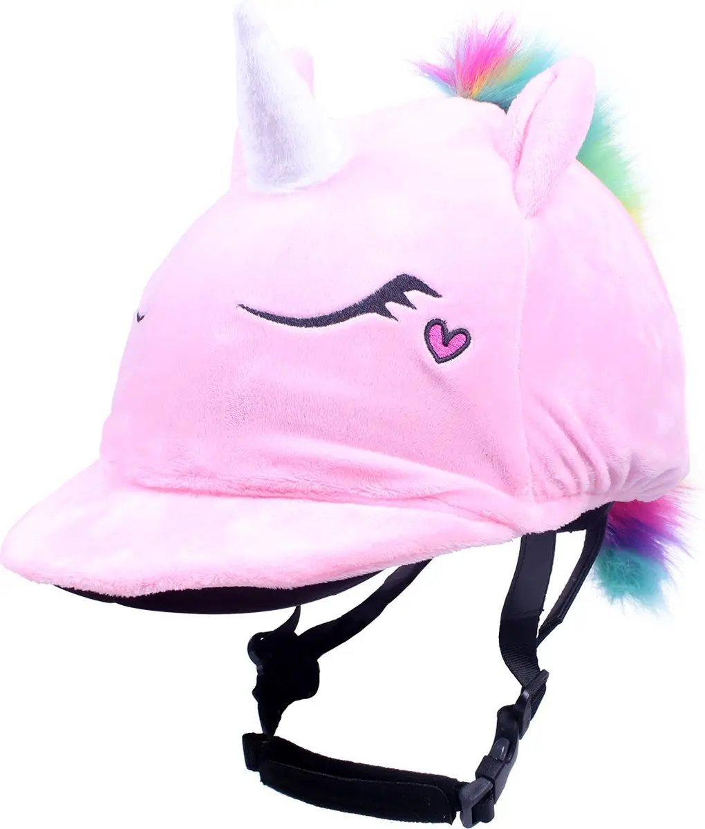 QHP CAP COVER UNICORN Roze