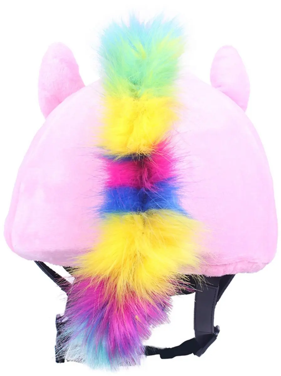 QHP Cap Cover Unicorn - Roze - afbeelding 2 van 3