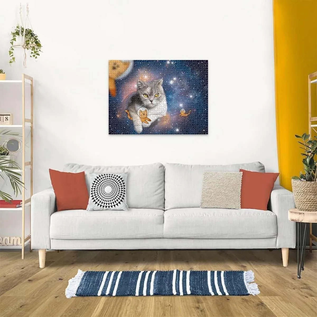 Ravensburger Katten in de Ruimte Puzzle 1500 Stuks - Multicolor