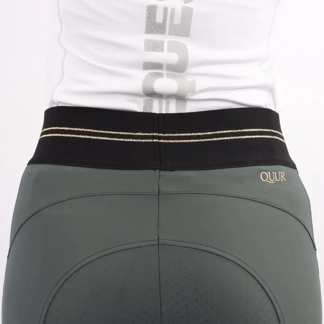 QUUR Qnila Full Grip Paardrijlegging - 44 Donkergroen