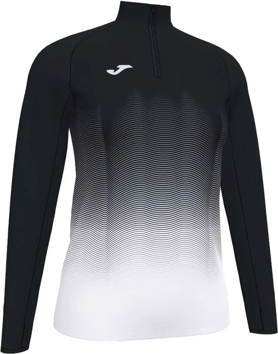 Joma Elite VII T-shirt Lange Mouwen 152cm - Zwart/Wit
