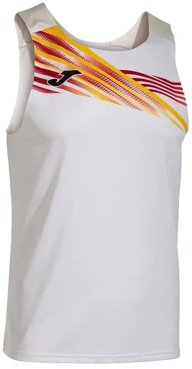 Joma Elite X Mouwloos T-shirt Wit 116/122