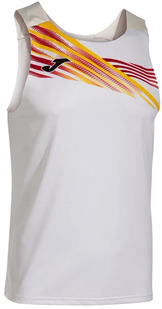 Joma Elite X Mouwloos T-shirt Wit 116/122