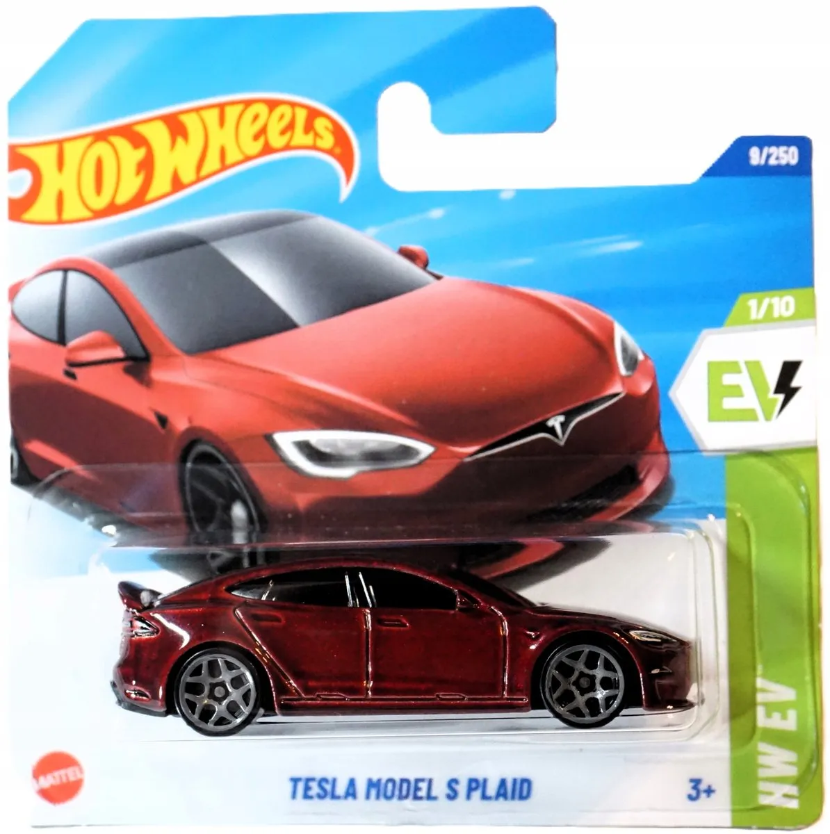 Hot Wheels Tesla Model S Plaid HYW86