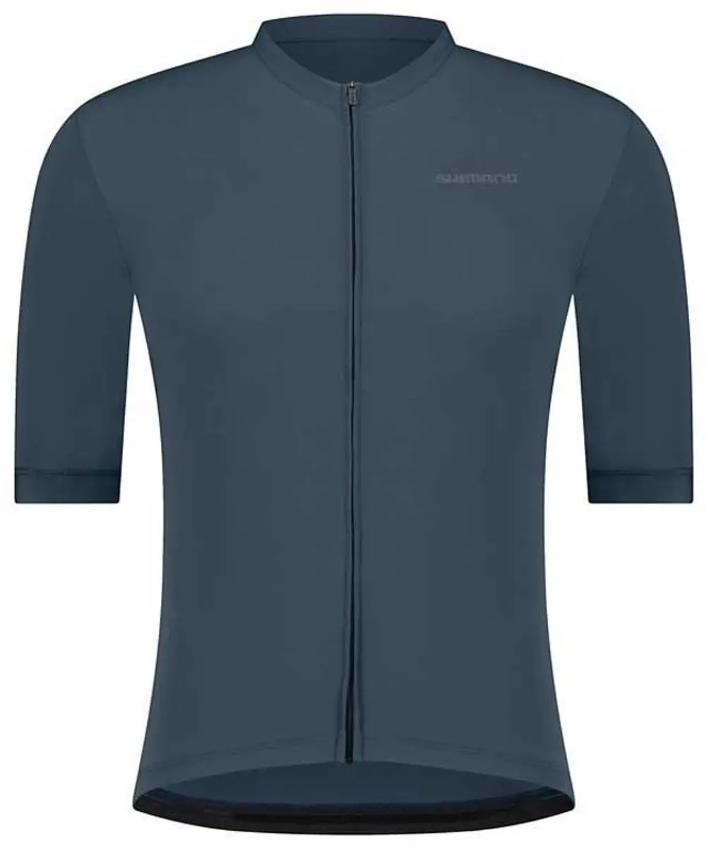 Shimano Futuro Korte Mouw Wielertrui - XL - Blauw