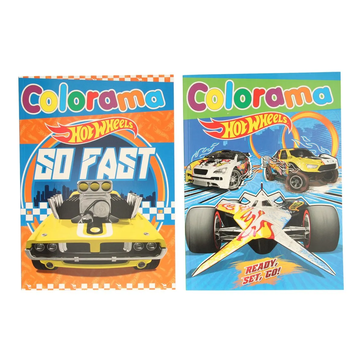 Hot Wheels Colorama Kleurboek