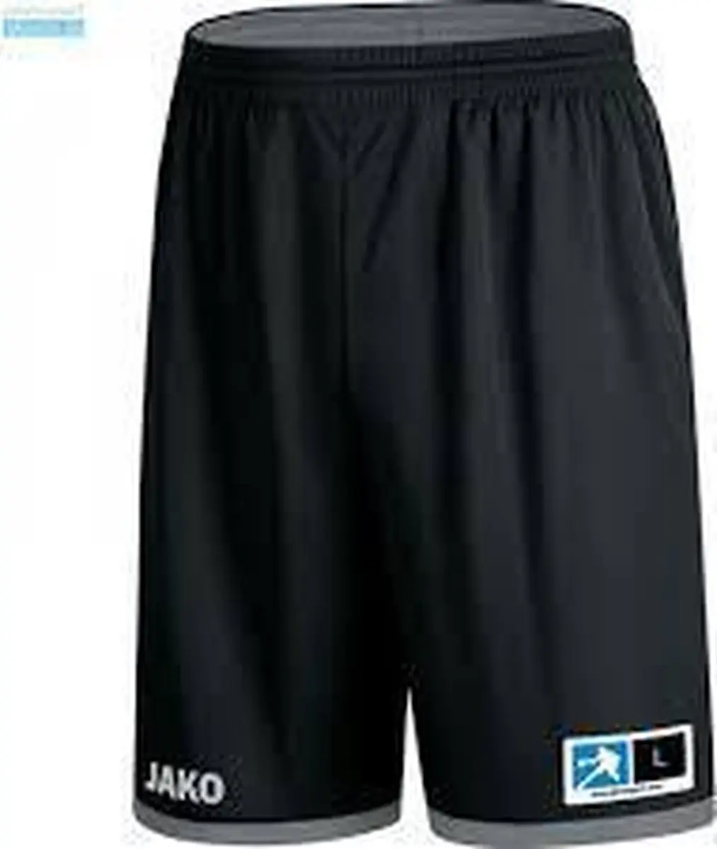 JAKO Change 2.0 Reversible Short Heren - XL - Steengrijs/Zwart - afbeelding 6 van 6