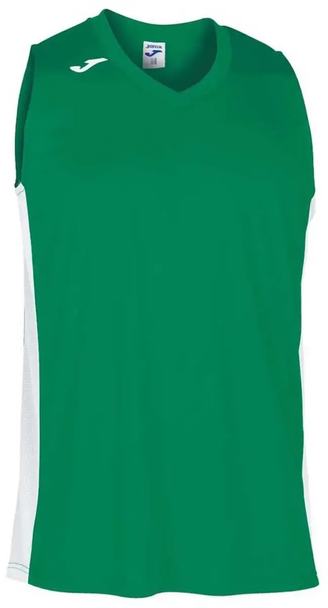Joma Cancha III Basketbalshirt Heren - Groen - Maat L - afbeelding 4 van 5