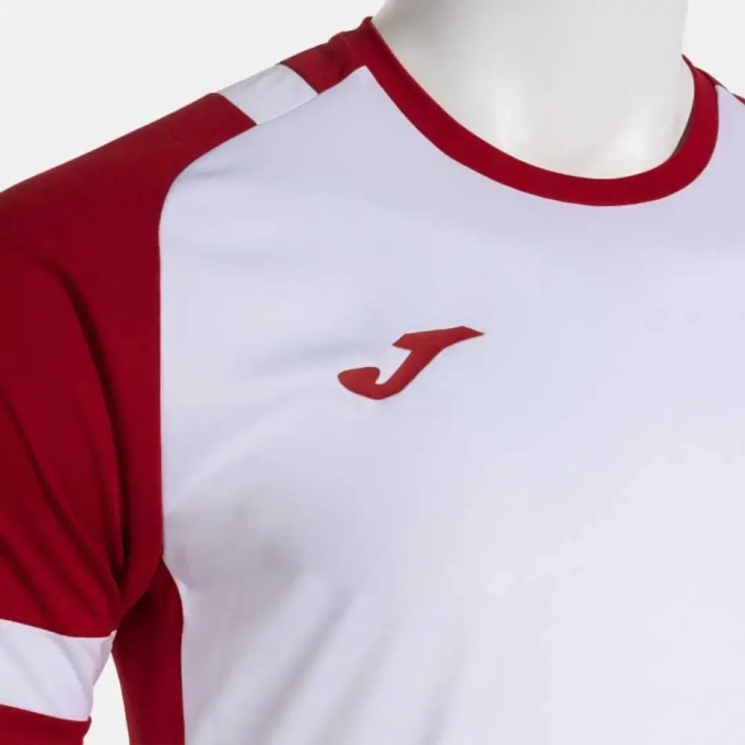 Joma Lider Korte Mouw Set - 11-12 jaar - Rood/Wit