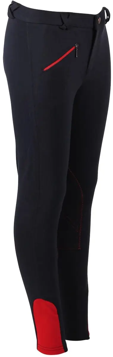 QHP Q-essentials Junior Rijbroek Donkerblauw - XS - afbeelding 4 van 6