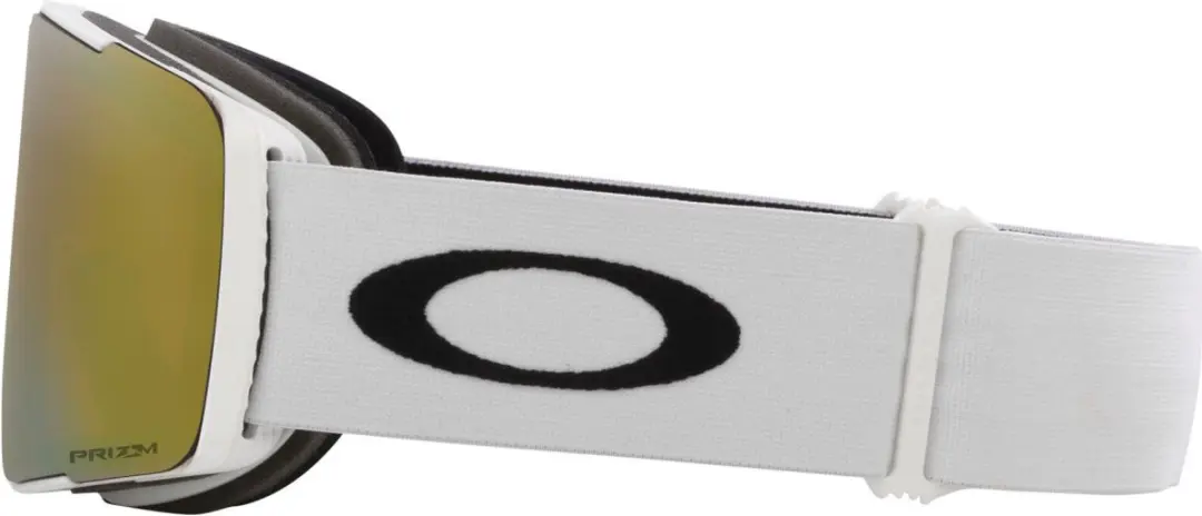 Oakley Line Miner Pro L Skibrillen - Matte White - Extra Blauwe Lens