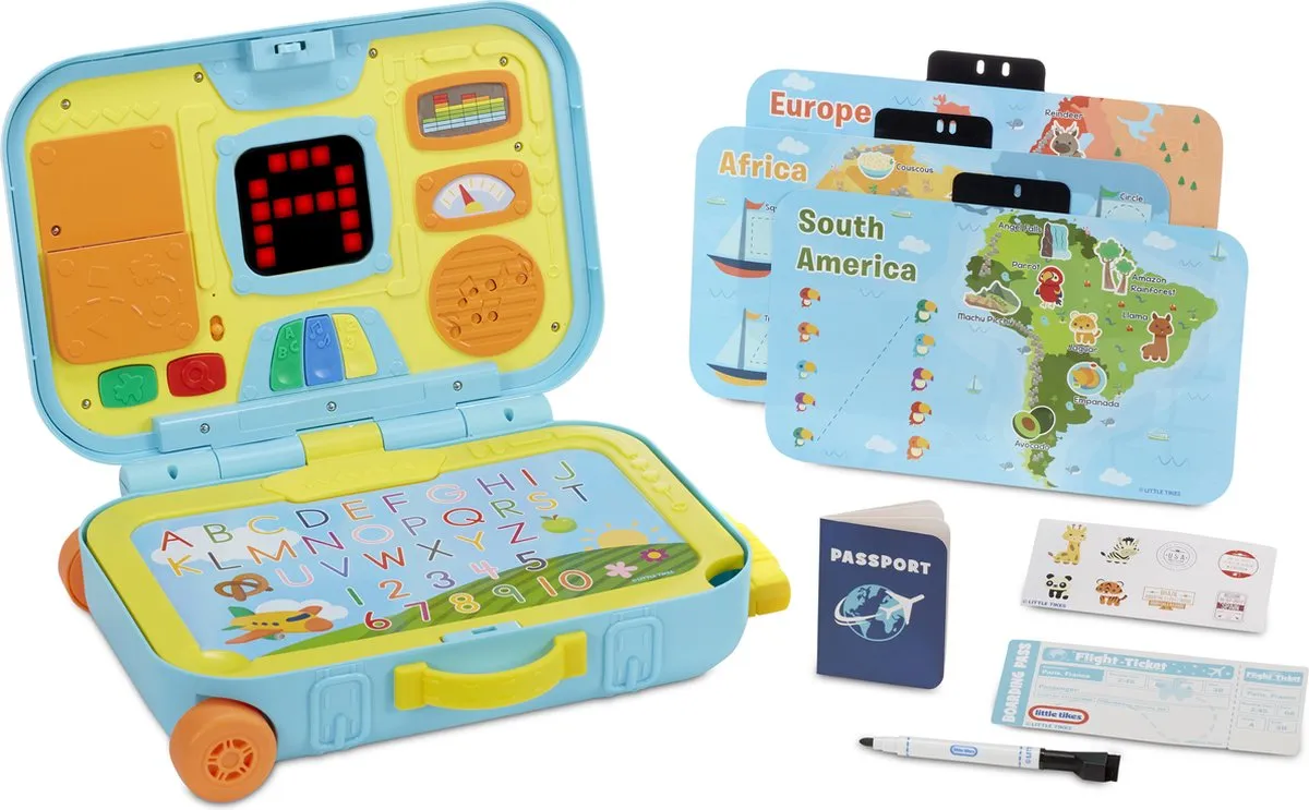 Little Tikes Reiskoffer Leersysteem Multicolor